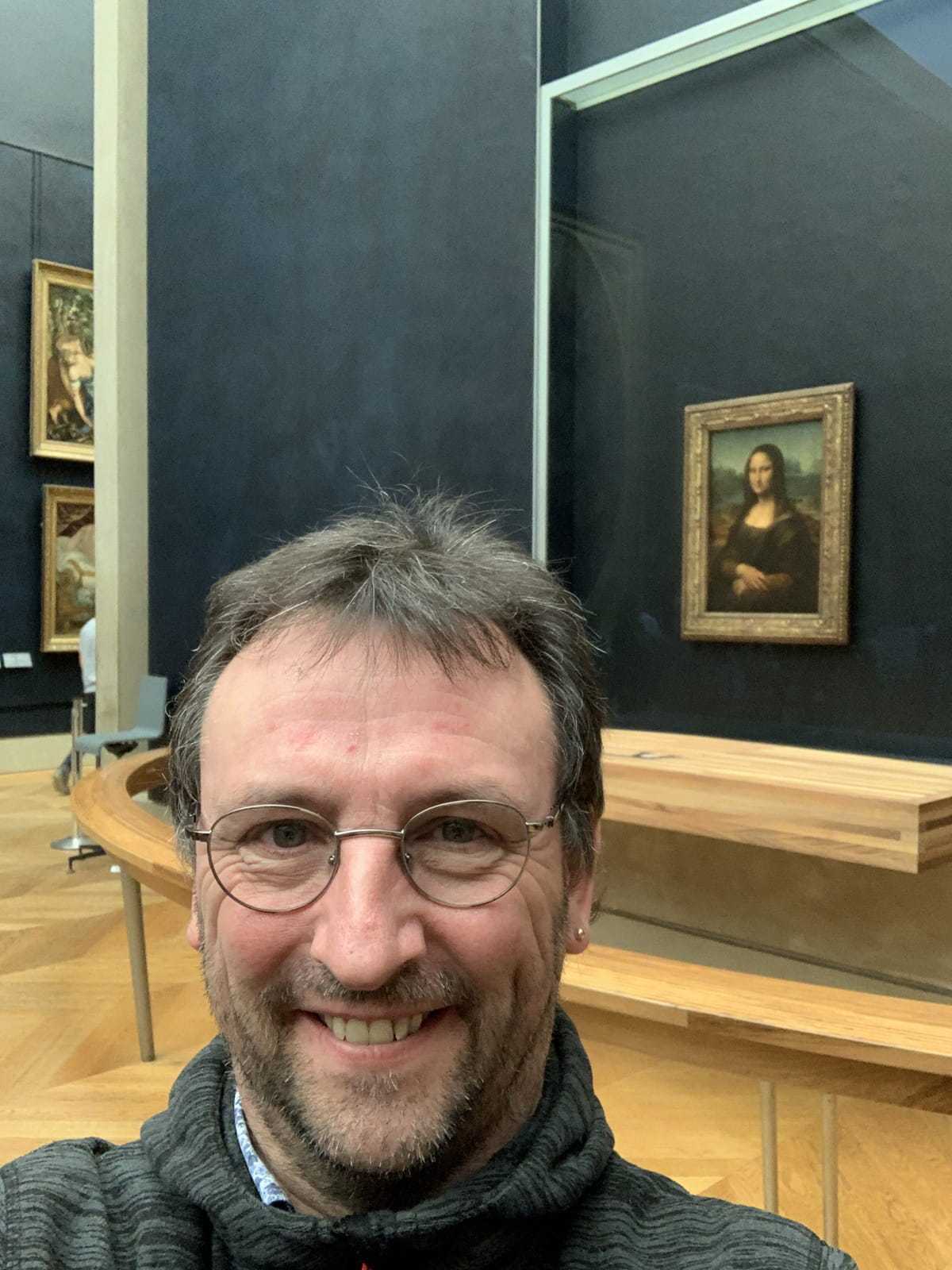 Graham and the Mona Lisa